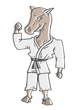 Karate horse
