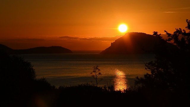 Iles au lever du jour