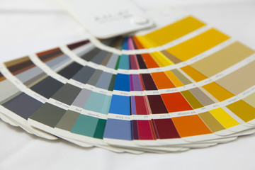RAL color wheel chart
