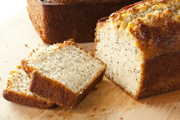 Fresh Homemade Poppy Seed Bread
