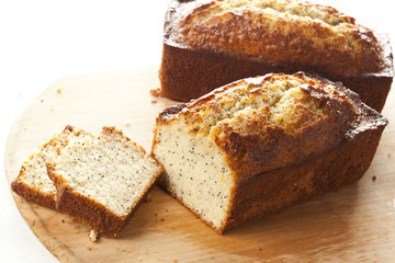 Fresh Homemade Poppy Seed Bread