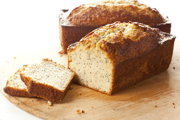 Fresh Homemade Poppy Seed Bread