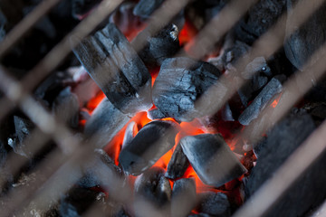 Grill coal