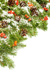 Christmas background. Eve framework