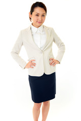 美しい女性実業家