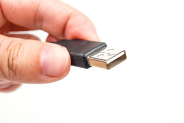 usb cable handling