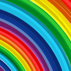 Art rainbow  abstract vector background