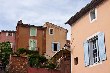 Fototapeta na wymiar Roussillon's Architecture