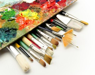 Paleta de pintor