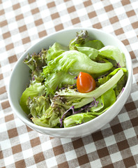 Fresh vegetable salad