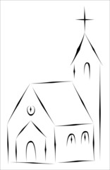 Little Church - Simple Sketch
