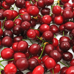sweet cherries background