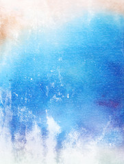 Abstract textured background: blue amd white patterns