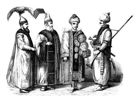 Arabia : Warriors - 17th century - 1001 Nights