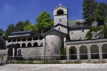 Fototapeta na wymiar Cetinje Convent, Montenegro