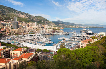 Fototapeta na wymiar Monte Carlo Marina