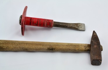 hammer and chisel