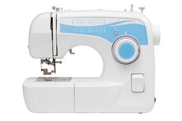 sewing machine, isolated