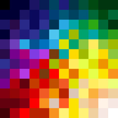 Colorful pixels