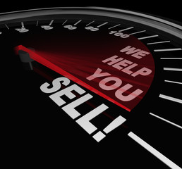 We Help You Sell Speedometer Sales Advice Consultant Service