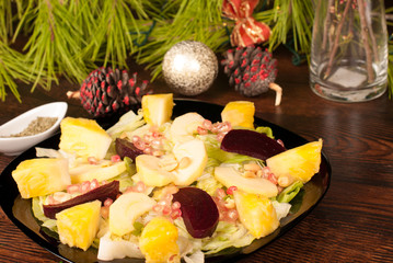 Mexican  Christmas salad