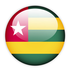 Togo flag button