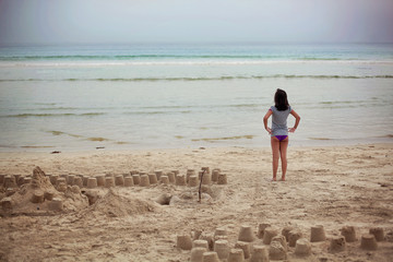 contemplando el mar