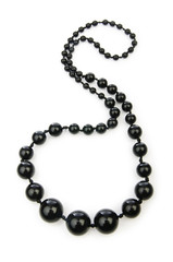 Nice necklase isolated on the white