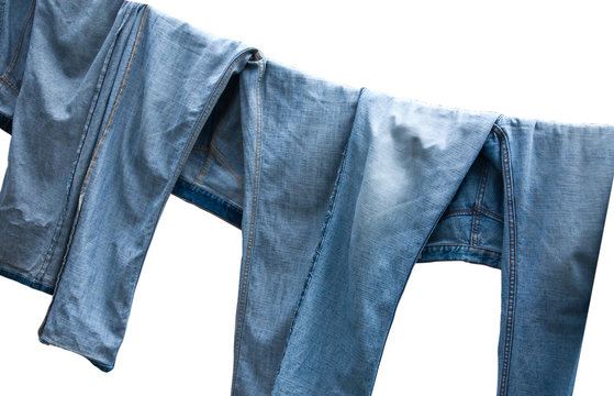 Jeans On A Clothesline