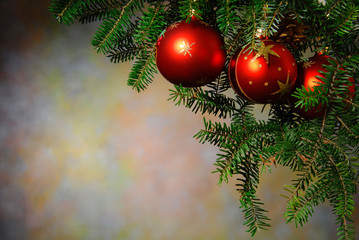 Obraz na płótnie Canvas Christmas with the Christmas tree