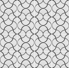 Black white marble-stone mosaic texture. (High.res.)