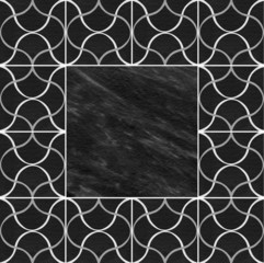 Black white marble-stone mosaic texture. (High.res.)