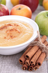 applesauce and cinnamon