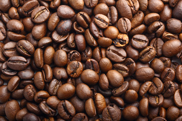 coffee beans as coffee background