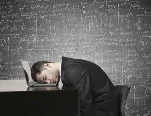 man sleep