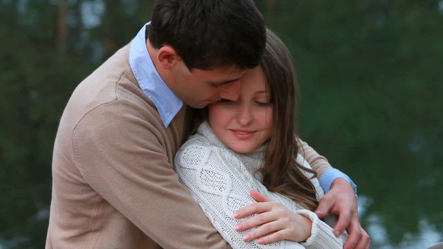 Happy hug