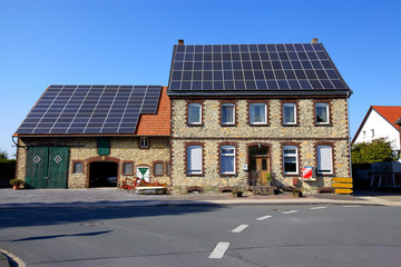 Bauernhaus mit Solar