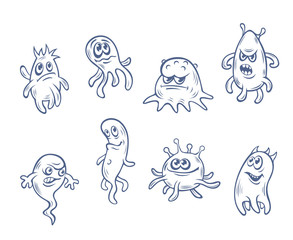 Ugly monsters and demons