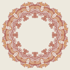 Ornamental ethnicity pattern