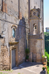 Fototapeta na wymiar Katedra Ronciglione. Lacjum. Włochy.