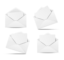 Paper envelopes - obrazy, fototapety, plakaty
