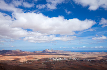 central Fuerteventura, view from El Pinar