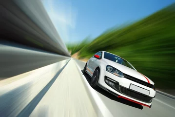 Photo sur Plexiglas Voitures rapides conduire trop vite