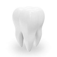 Health Tooth isolated on white background