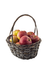 Apples in basket