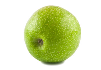 Green apple isolated