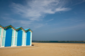 Pesaro, la spiaggia
