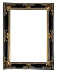 Isolated old vintage frame