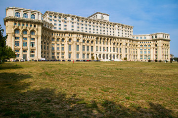 Fototapeta na wymiar Pałac Parlamentu, Bukareszt Rumunia