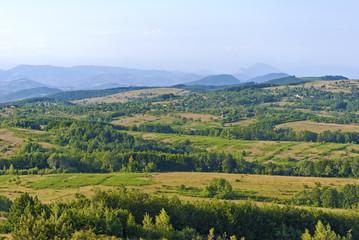 Fototapeta premium Carpathian mountain landscape